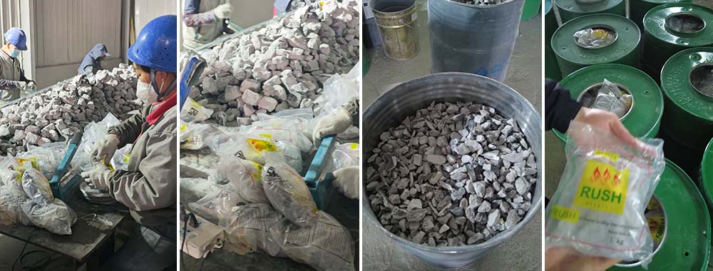 Customized calcium carbide supplier from China factory