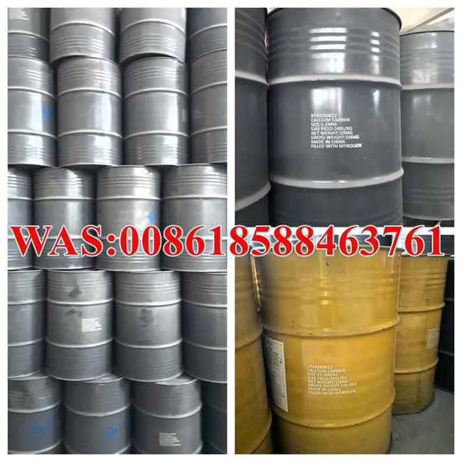 100kg Steel Drum Packaging for China Calcium Carbide Export