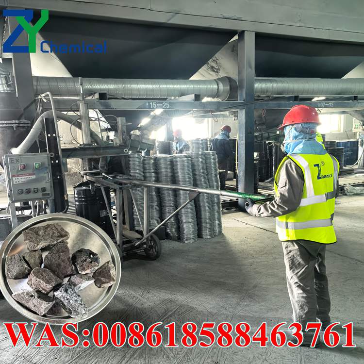 calcium carbide 25-50mm lump size for acetylene production