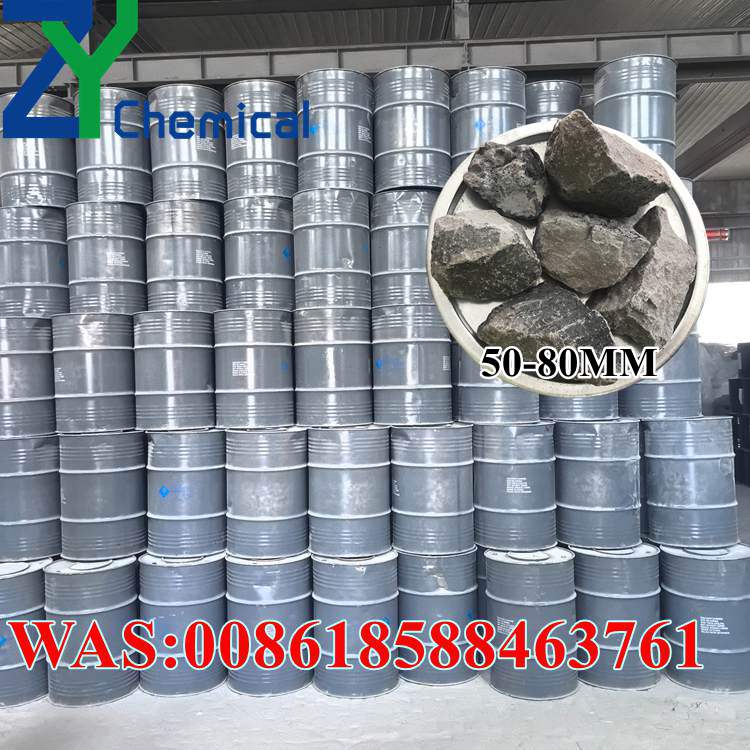 Calcium carbide 50-80mm lumps for acetylene gas production