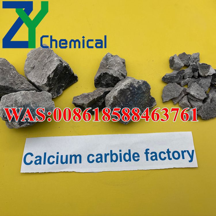 High purity calcium carbide supplied in sealed steel drums for acetylene gas production and industrial applications