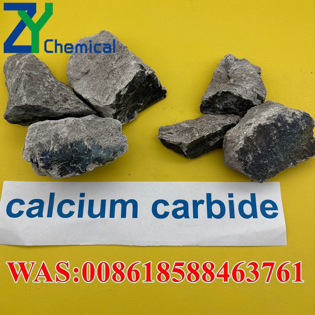 50 80mm Calcium Carbide High Purity Industrial Carbide Stones for Acetylene Production