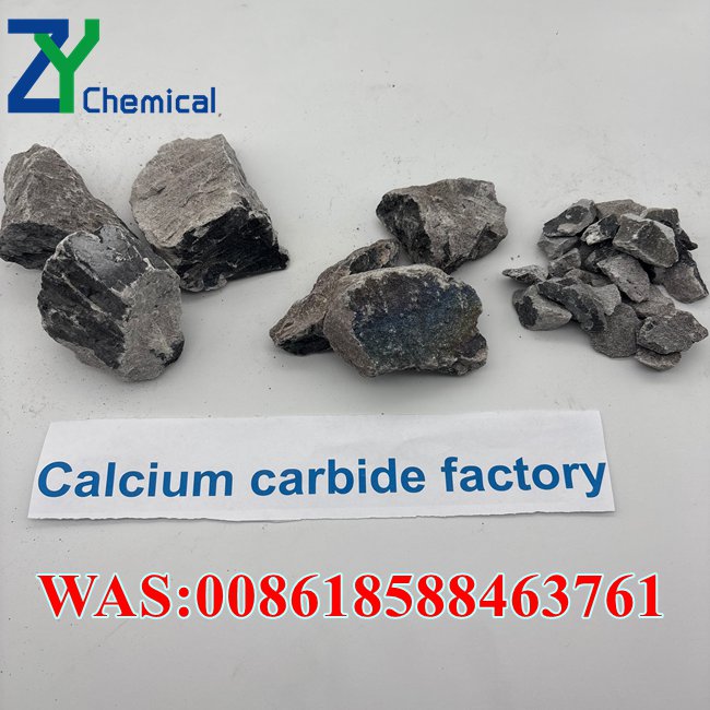 Welding calcium carbide stones with high purity for acetylene gas production
