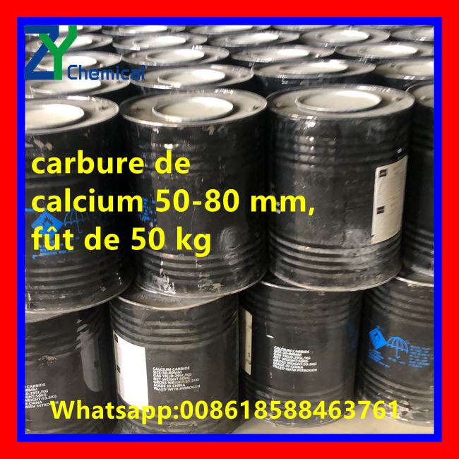 Stock de carbure de calcium industriel disponible pour commandes en vrac