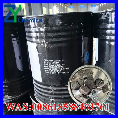 China Calcium Carbide Supplier with 50kg/100kg Drum Packaging and Stable Quality
