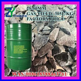 CaC2 Usine de Carbure de Calcium 25-50mm | Fabricant Chine